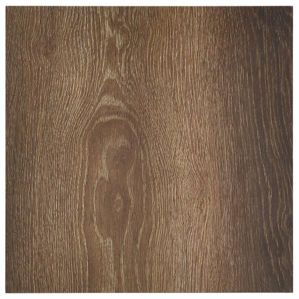 Selbstklebende Bodenplanken Braun und Schwarz 30,5 x 30,5 cm
