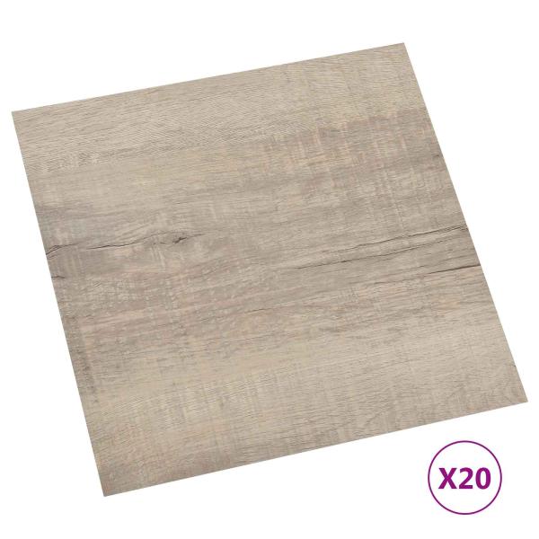 Selbstklebende Bodenplanken Altholz 30,5 x 30,5 cm 20 stk. PVC