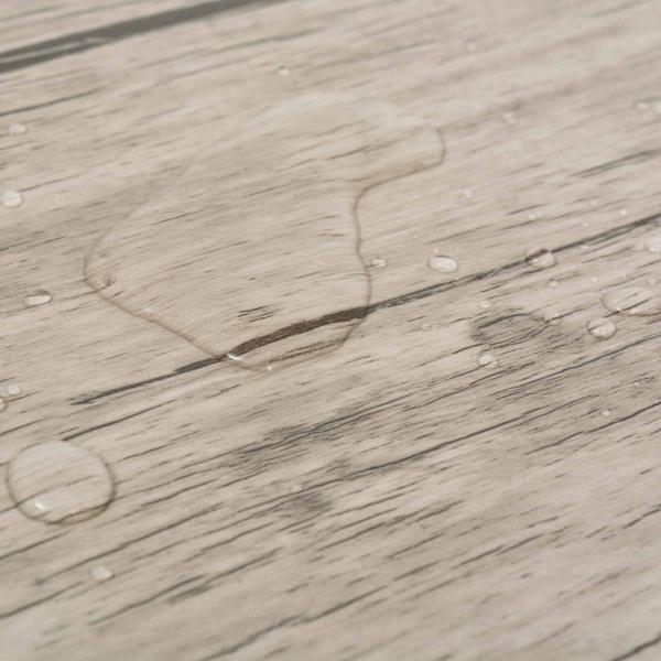 Selbstklebende PVC-Bodenplanken Gewaschenes Eichenholz