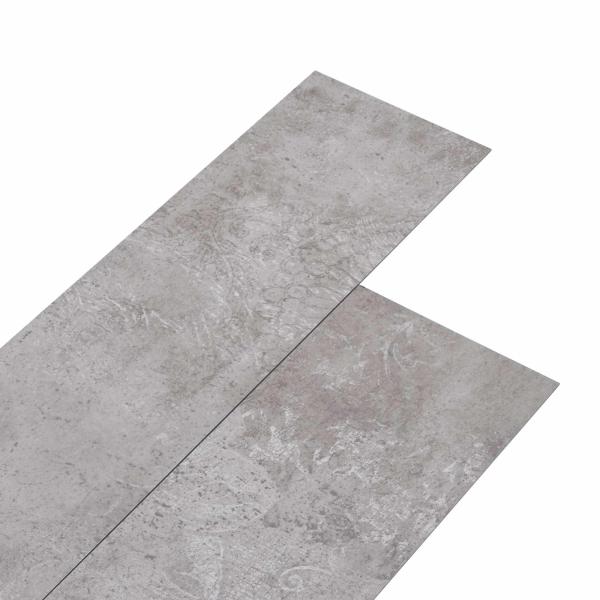 ARDEBO.de - Selbstklebende PVC-Bodenplanken Erdgrau 30,5 x 61 cm 28 stk.