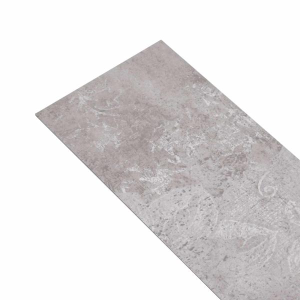 Selbstklebende PVC-Bodenplanken Erdgrau 30,5 x 61 cm 28 stk.