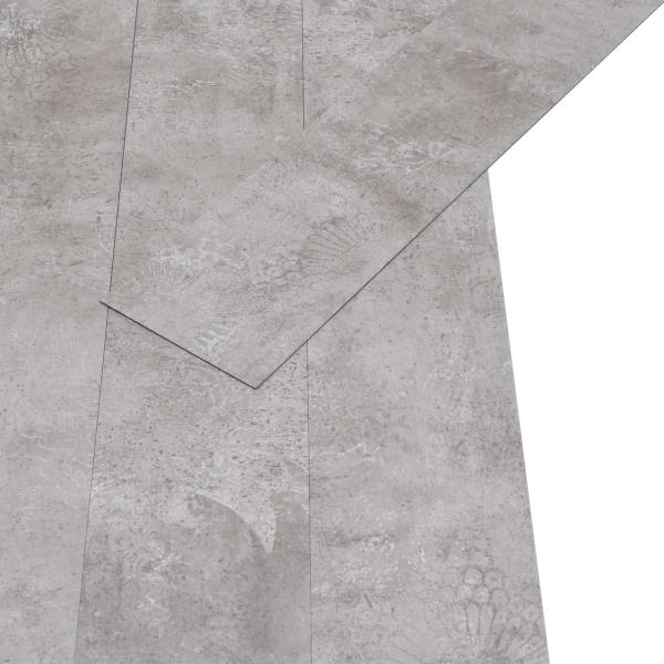 Selbstklebende PVC-Bodenplanken Erdgrau 30,5 x 61 cm 28 stk.