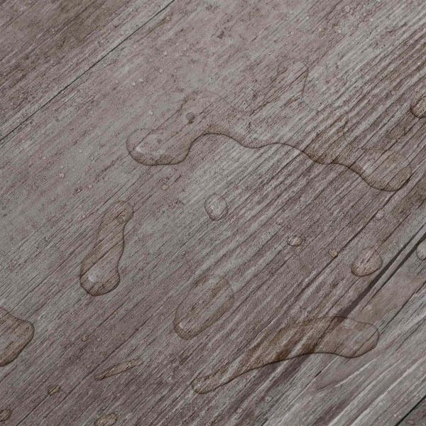Selbstklebende PVC-Bodenplanken Mattes Holz Braun 30,5 x 61 cm