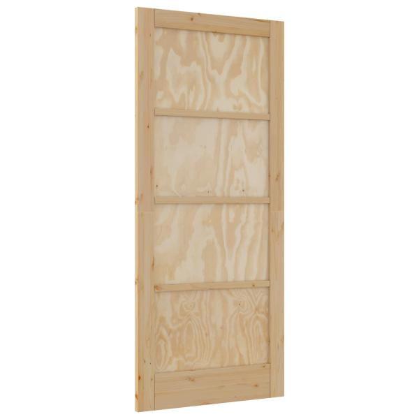 Interior Tür 86 x 198,5 cm Sperrholz Natur
