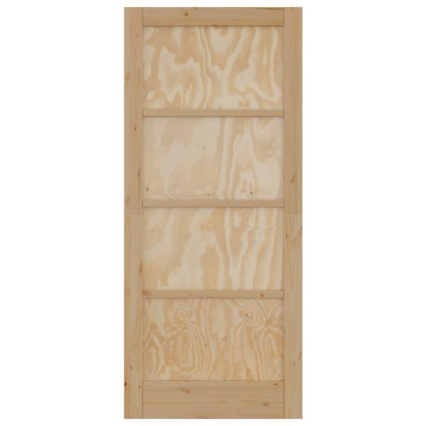 Interior Tür 86 x 198,5 cm Sperrholz Natur