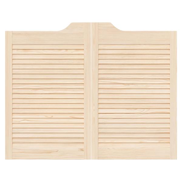 Schwingtüren 80 x 50 cm Massives Kiefernholz Natur