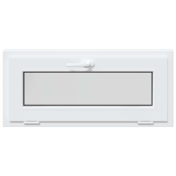 Kellerfenster RISOR 90 x 40 cm PVC und klares, glattes Glas