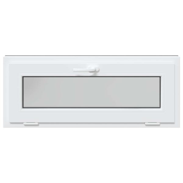 Kellerfenster RISOR 110 x 40 cm PVC und klares, glattes Glas