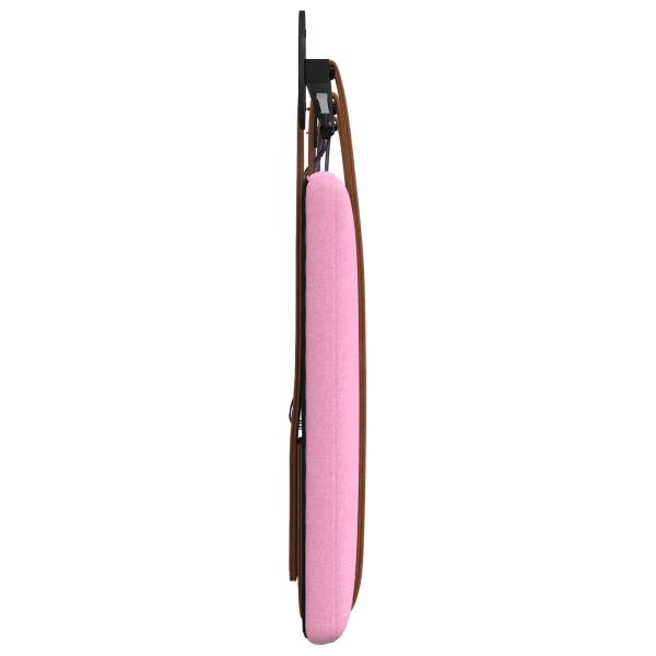 Hängendes Kopfteil Mit LED Licht Rosa Antikes PU