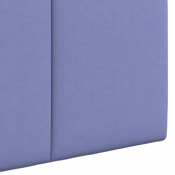 Hängendes Kopfteil Mit LED Licht Jeans blau Stoff