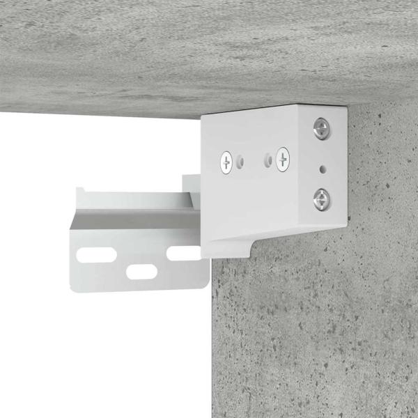 6-tlg. TV-Schrank-Set Betongrau Holzwerkstoff