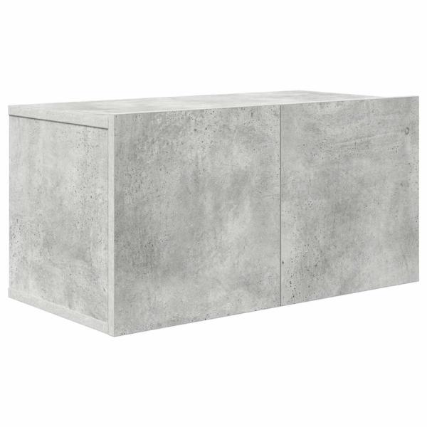 8-tlg. TV-Schrank-Set Betongrau Holzwerkstoff