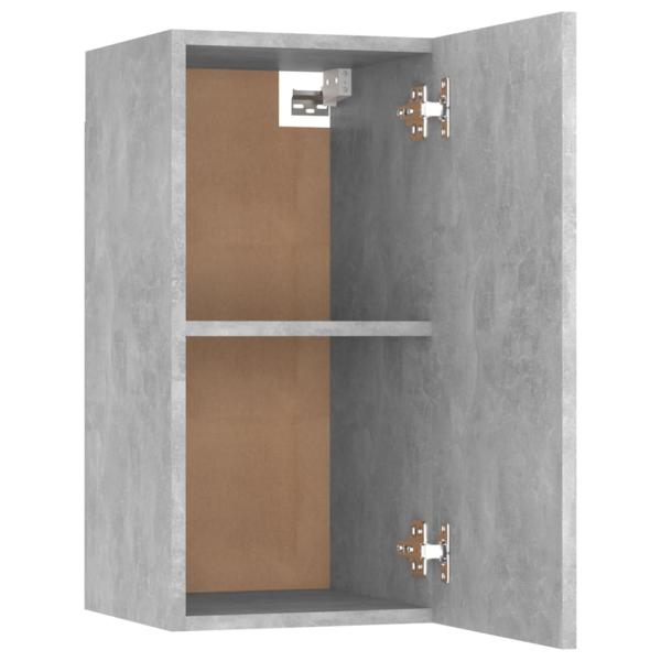7-tlg. TV-Schrank-Set Betongrau Holzwerkstoff