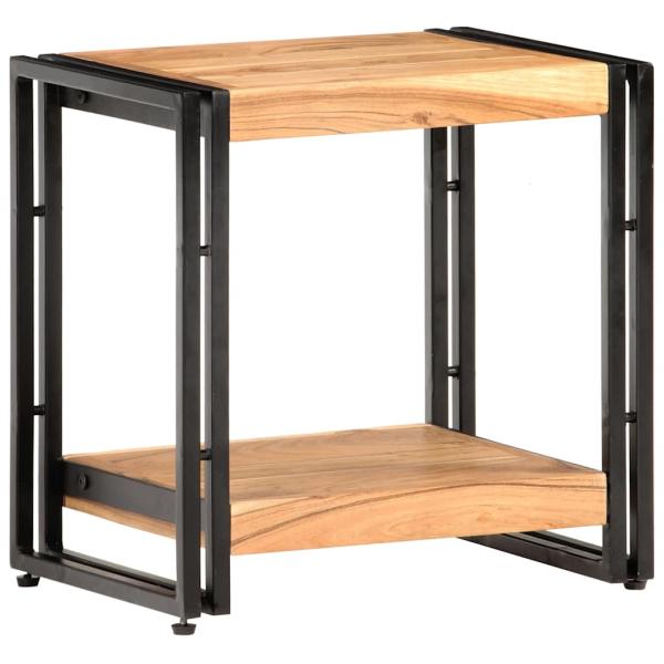 ARDEBO.de - Beistelltisch 40x30x40 cm Akazie Massivholz