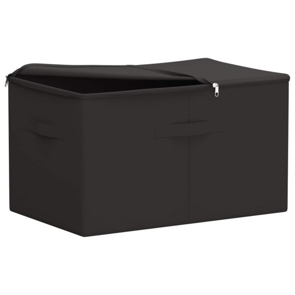 Aufbewahrungsbox Vliesstoff 60 x 43 x 35 cm 90,3 L Anthrazit