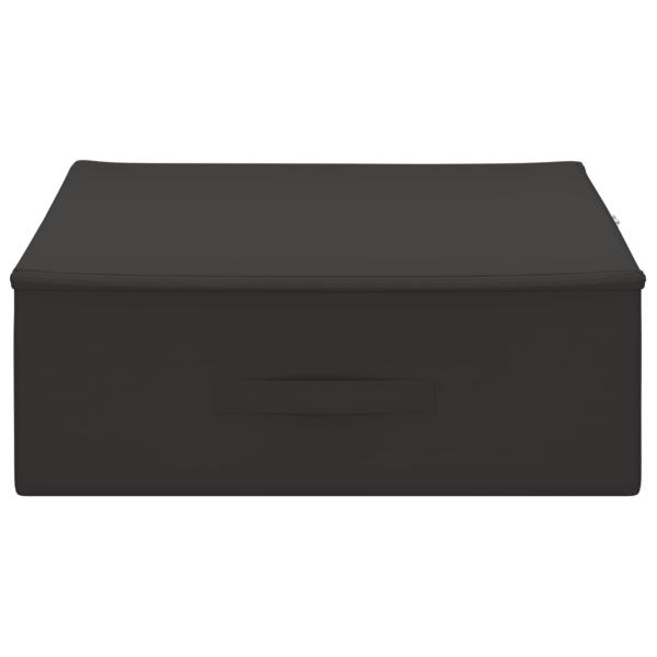 Aufbewahrungsbox Vliesstoff 90 x 48 x 15 cm 64,8 L Anthrazit
