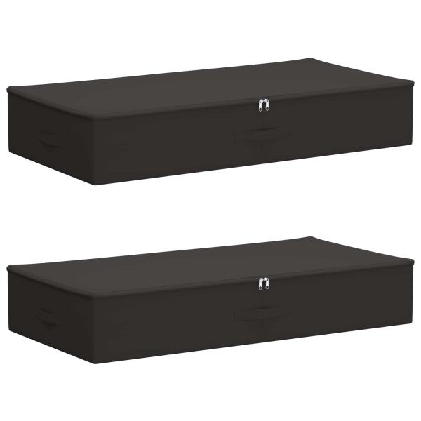 Aufbewahrungsbox 2 stk. Vliesstoff 90 x 48 x 15 cm 64,8 L