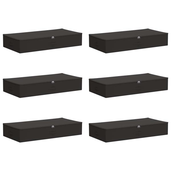 Aufbewahrungsbox 6 stk. Vliesstoff 90 x 48 x 15 cm 64,8 L