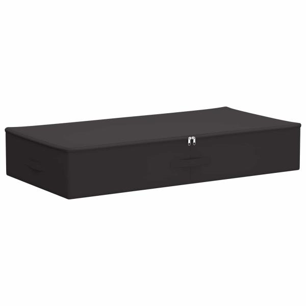Aufbewahrungsbox Vliesstoff 100 x 50 x 18 cm 90 l Anthrazit