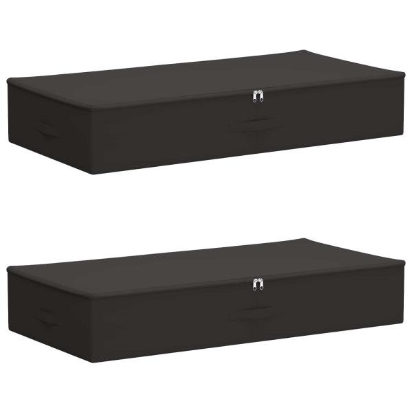 Aufbewahrungsbox 2 stk. Vliesstoff 100 x 50 x 18 cm 90 l