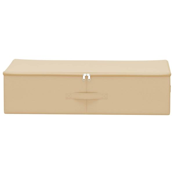 Aufbewahrungsbox 6 stk. Vliesstoff 70 x 40 x 18 cm 50,4 L Creme