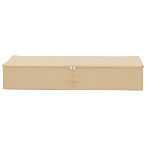 Aufbewahrungsbox 6 stk. Vliesstoff 90 x 48 x 15 cm 64,8 L Creme
