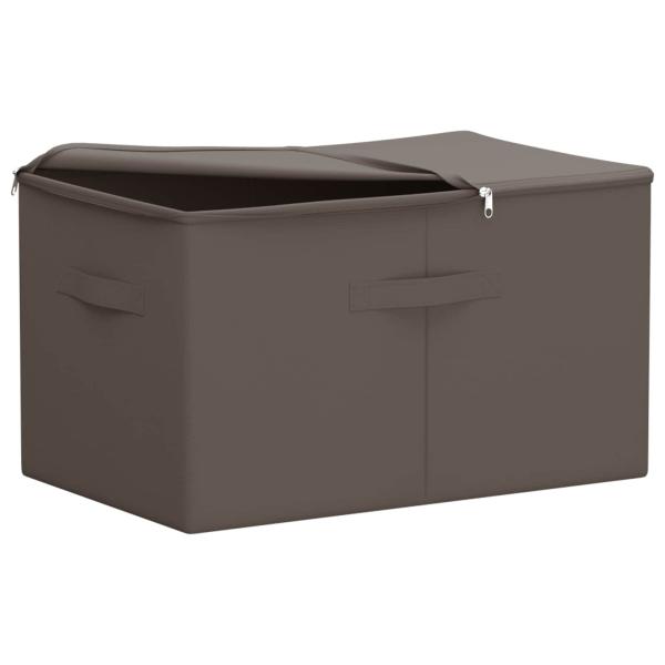 Aufbewahrungsbox 6 stk. Vliesstoff 60 x 43 x 35 cm 90,3 L Grau