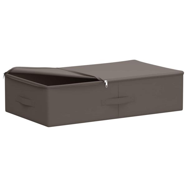 Aufbewahrungsbox 6 stk. Vliesstoff 70 x 40 x 18 cm 50,4 L Grau