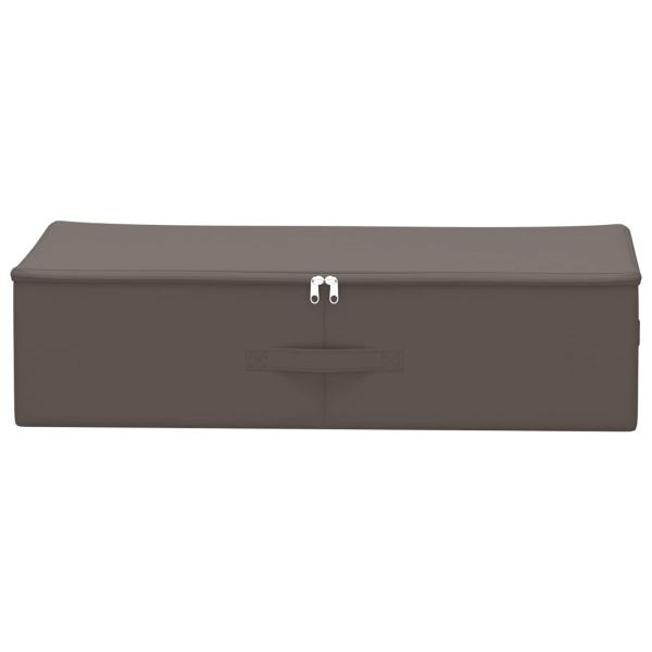 Aufbewahrungsbox 6 stk. Vliesstoff 70 x 40 x 18 cm 50,4 L Grau