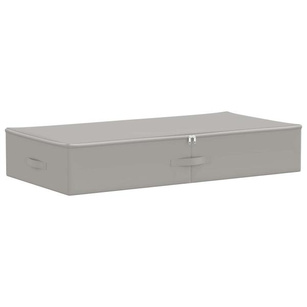 Aufbewahrungsbox Vliesstoff 100 x 50 x 18 cm 90 l Grau