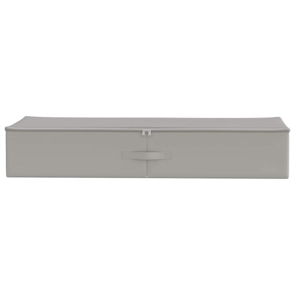Aufbewahrungsbox Vliesstoff 100 x 50 x 18 cm 90 l Grau