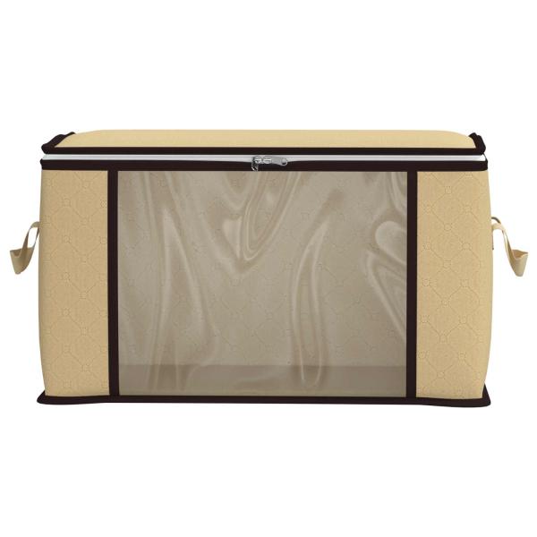 Aufbewahrungsbox mit transparentem Seitenfenster 2 stk. 90,3 L