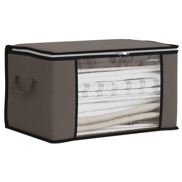 Aufbewahrungsbox mit transparentem Seitenfenster 2 stk. 33,6 L