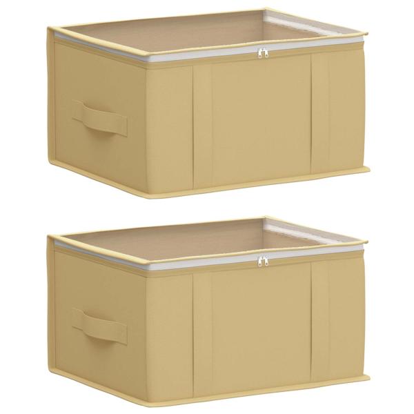 Aufbewahrungsbox mit transparentem Oberfenster 2 stk. 37,5 L