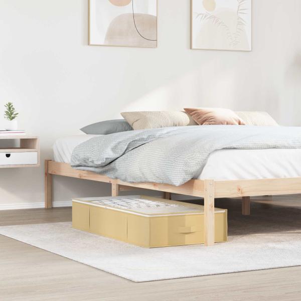 ARDEBO.de - Aufbewahrungsbox mit transparentem Oberfenster 6 stk. 90 l