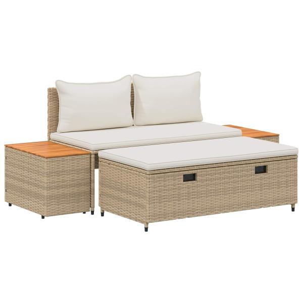 Outdoor-Sofagarnitur 4 -Seater 4 stk. 55 x 30 x 39 cm