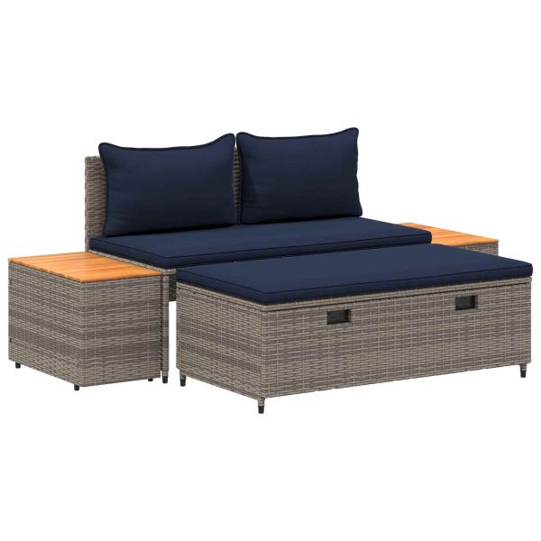 Outdoor-Sofagarnitur 4 -Seater 4 stk. 55 x 30 x 39 cm