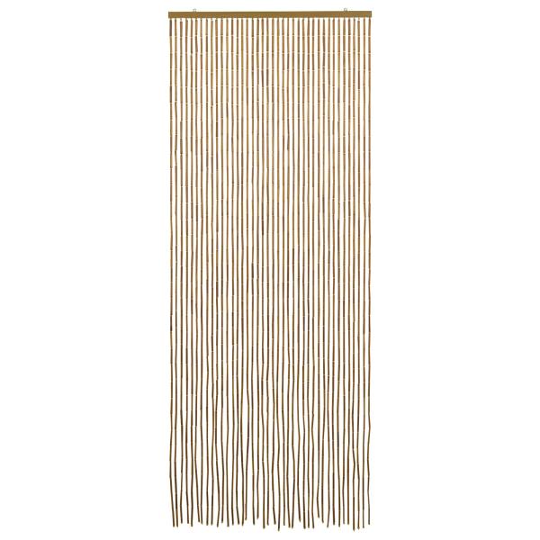 Insektentürvorhang Mehrfarbig 90 x 200 cm Bambus