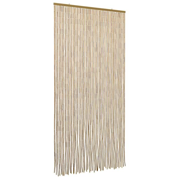 Insektentürvorhang Mehrfarbig 100 x 200 cm Bambus