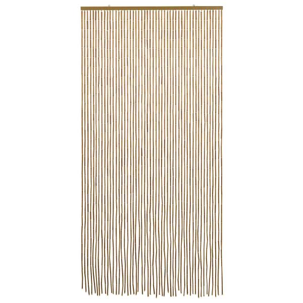 Insektentürvorhang Mehrfarbig 100 x 200 cm Bambus