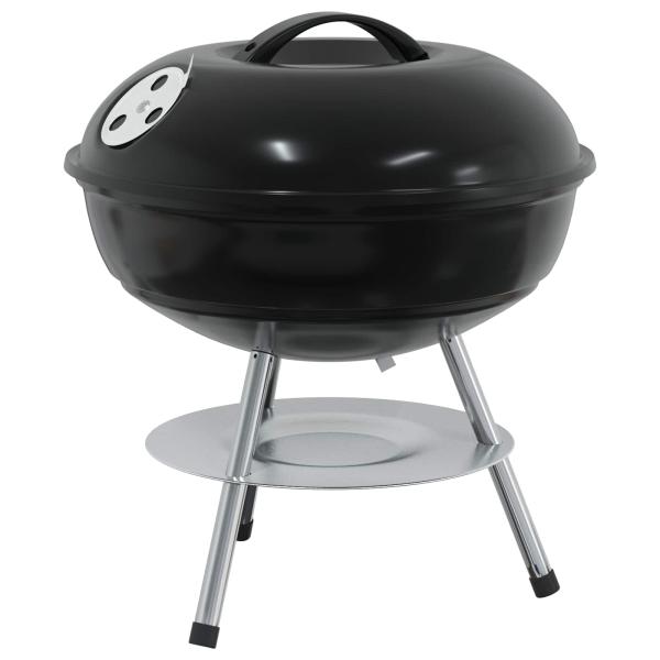 Holzkohlegrill 36,5 x 36,5 x 40 cm Schwarz