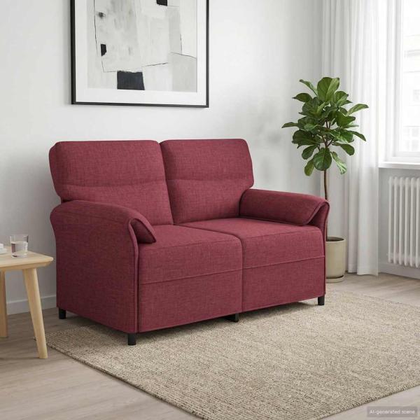 ARDEBO.de - Sofa 100% Polyester, Metallrahmen, MDF, Sperrholz
