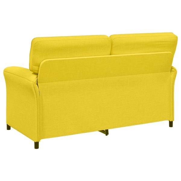Sofa 100% Polyester, Metallrahmen, MDF, Sperrholz