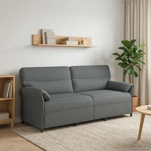 ARDEBO.de - Sofa 100% Polyester, Metallrahmen, MDF, Sperrholz