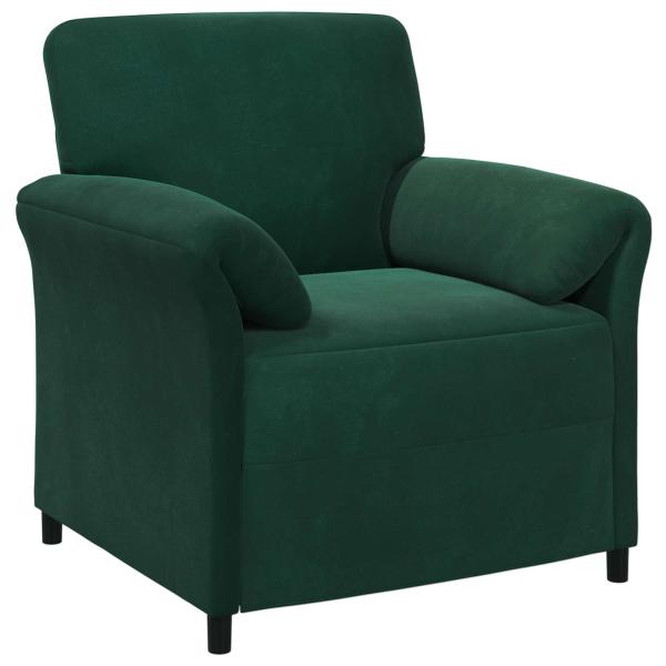 1-Sitzer Sofa Dunkelgrün 88 x 83 x 95 cm Samt