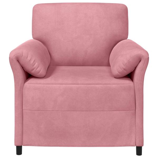 1-Sitzer Sofa Rosa 88 x 83 x 95 cm Samt