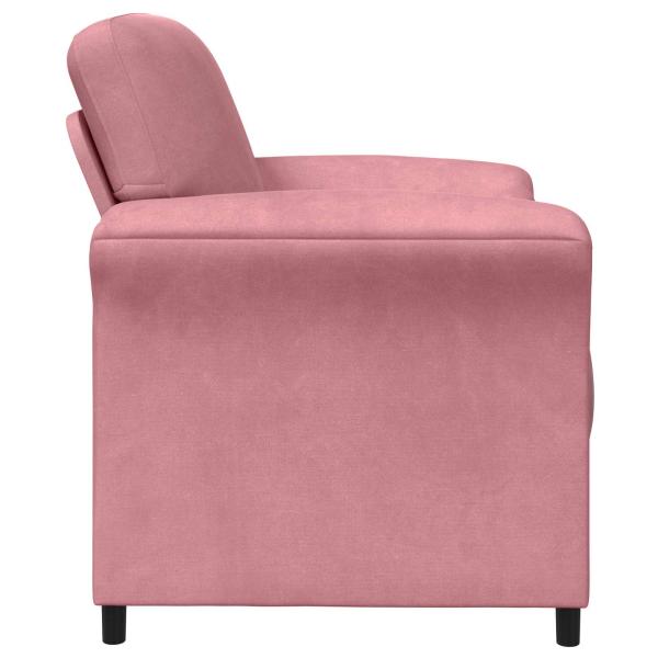 1-Sitzer Sofa Rosa 88 x 83 x 95 cm Samt