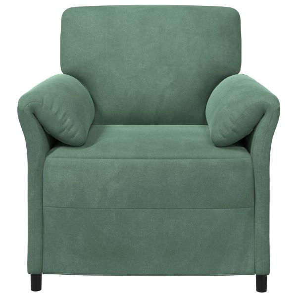 1-Sitzer Sofa Meergrün 88 x 83 x 95 cm Samt