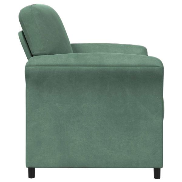 1-Sitzer Sofa Meergrün 88 x 83 x 95 cm Samt