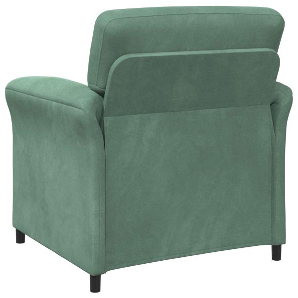 1-Sitzer Sofa Meergrün 88 x 83 x 95 cm Samt